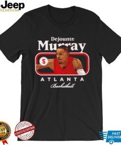 Dejounte Murray number 5 Atlanta Hawks basketball player cover gift shirt