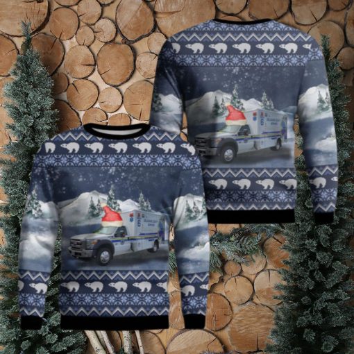 Delaware County EMS AOP Ugly Sweater Men And Women Christmas Gift