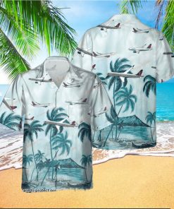 Delta Air Lines Airbus A220 Palmview Hawaiian Shirt