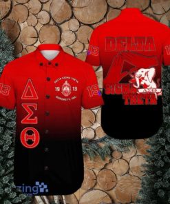 Delta Sigma Theta Gradient Hawaiian Shirt For Men And Women