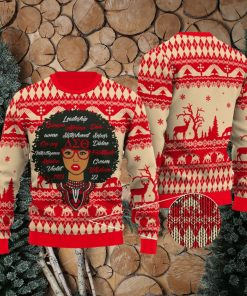 Delta Sigma Theta Limited Edition Ugly Christmas Wool Knitted Sweater