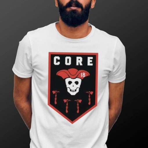 Demario Douglas Wearing Core Pirate Skull shirt