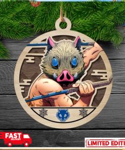 Demon Slayer Inosuke Hashibira Christmas Tree Decorations Xmas Gift Ornament