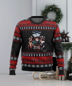 Demon Slayer Poster Ugly Christmas Sweaters