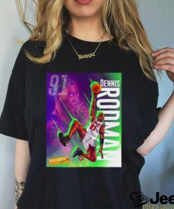 Dennis Rodman Graphic Art T Shirt