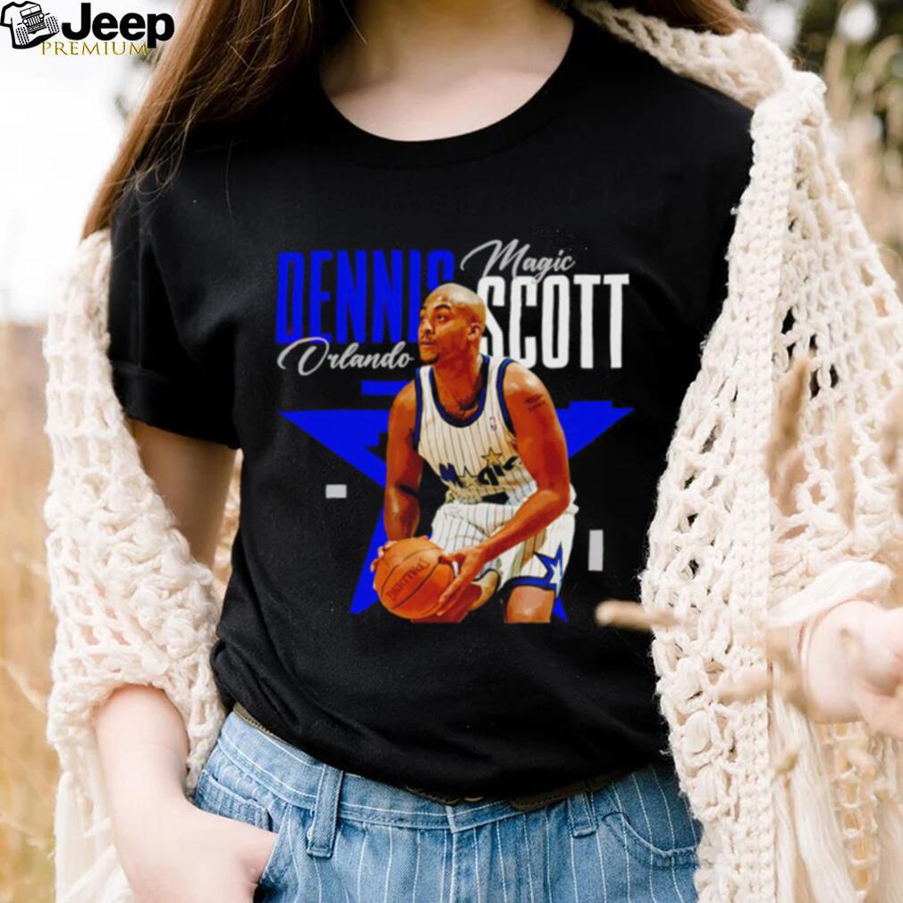 Dennis Scott Orlando Magic retro Legend shirt - teejeep