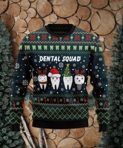 Dental Squad Christmas Ugly Wool Knitted Sweater