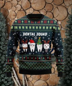 Dental Squad Ugly Christmas Sweater Style Gift For Men And Women