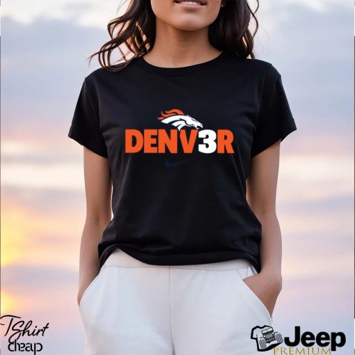 Denver Broncos American foolball logo shirt