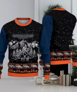 Denver Broncos Christmas Mountain Hot Trending Ugly Sweater For Fans