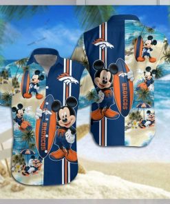 Denver Broncos Mickey Mouse Hawaiian Shirt