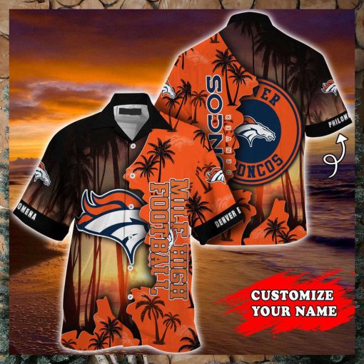 Denver Broncos NFL Customized Summer Hawaii Shirt For Sports Enthusiasts