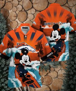 Denver Broncos NFL Summer Customized Hawaii Shirt For Sports Fans