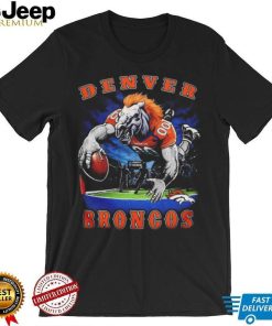 Denver Broncos NFL Team Uncommon Thunder let’s ride mascot t shirt