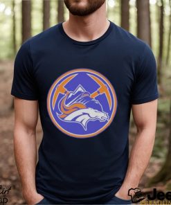 Denver Broncos Nuggets Mash Up Logo News 2023 Shirt