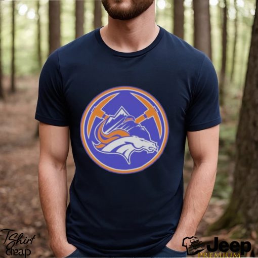 Denver Broncos Nuggets Mash Up Logo News 2023 Shirt