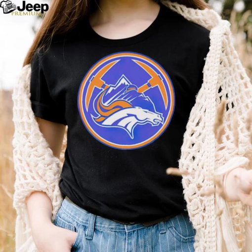 Denver Broncos Nuggets logo shirt