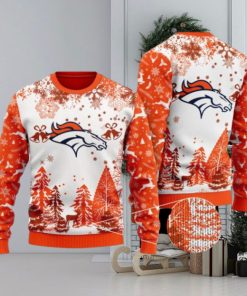 Denver Broncos Special Christmas Ugly Sweater