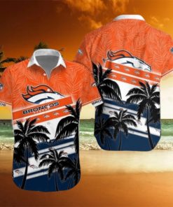 Denver Broncos Team Hawaiian Shirt And Shorts