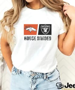 Denver Broncos vs Las Vegas Raiders House Divided Shirt