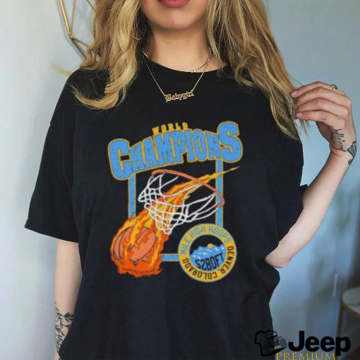 Denver Nuggets 2023 First World Champions Shirt