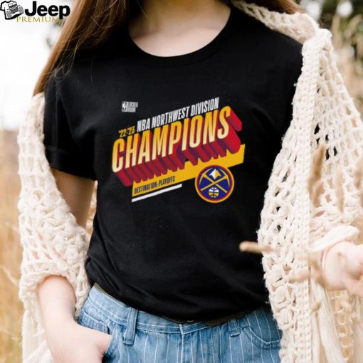 Denver Nuggets 2023 NBA Northwest Division Champions Locker Room Playoffs shirt