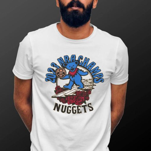 Denver Nuggets Homage Unisex 2023 NBA Finals Champions NBA x Grateful Dead T Shirt