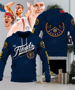 Denver Nuggets NBA Finals 2023 Eastern Conference Champs Dark Blue Hoodie Sweatshirt 3D