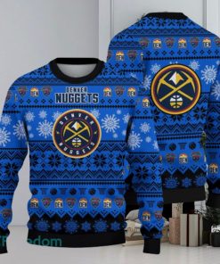 Denver Nuggets National Basketball 3D Ugly Christmas Sweater Men And Women Gift