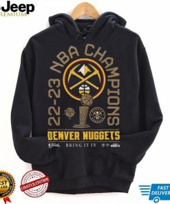 Denver Nuggets Nike Toddler 2023 NBA Finals Champions Locker Room T Shirt Black