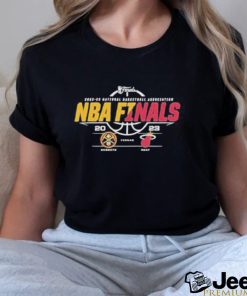 Denver Nuggets Vs. Miami Heat 2023 Nba Finals Matchup Shirt