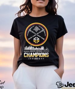 Denver Nuggets Western Conference Champions Two Sided T Shirt