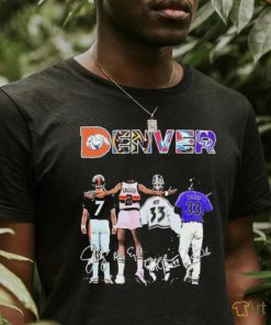 Denver Sports Teams Player Signatures Shirt