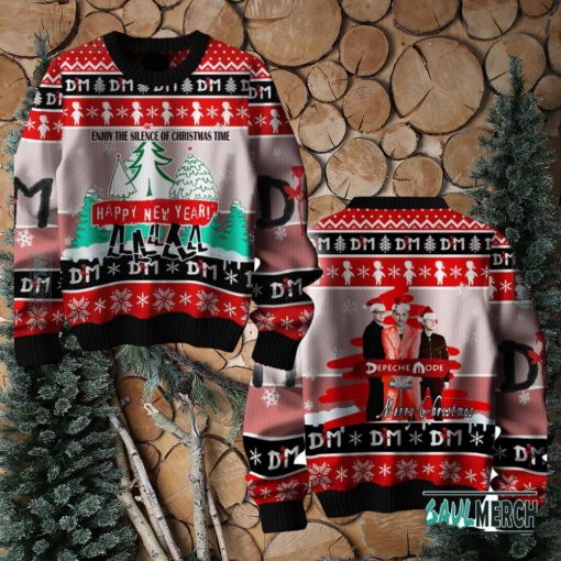 Depeche Mode Enjoy The Silence Of Christmas Time Happy New Year Ugly Christmas Sweater