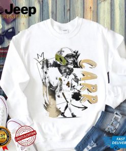 Derek Carr number 4 New Orleans Saints football player pose portrait shirt