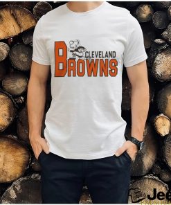 Design Block Cleveland Browns Stiffarm Shirt