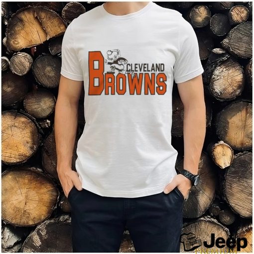 Design Block Cleveland Browns Stiffarm Shirt