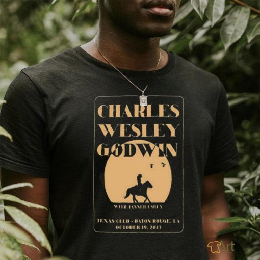 Design Charles Wesley Godwin Baton Rouge LA Tour Oct 19 2023 Poster shirt