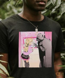 Design Darth Vader And Cute Girl Anime T Shirt