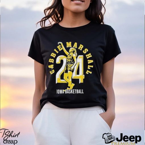 Design Gabbie Marshall 24 Iowa Basketball T Shirt