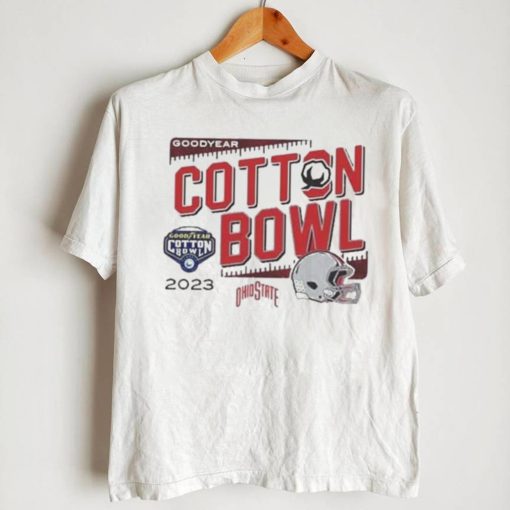 Design Ohio State Buckeyes 2023 Goodyear Cotton Bowl Vintage Helmet T Shirt