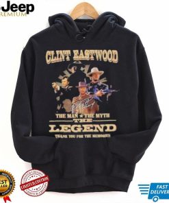 Design clint eastwood the man the myth the legend thank you for the memories shirt