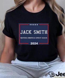 Design jack smith making America great again 2024 logo shirt