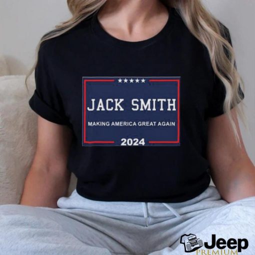 Design jack smith making America great again 2024 logo shirt