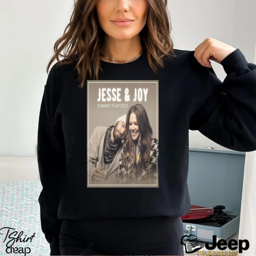 Design jesse and joy us tour 2023 summer poster shirt