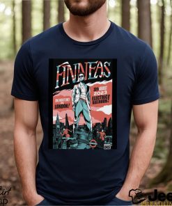 Design poster finneas london at electric ballroom on august 30 2023 shirt