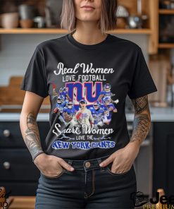 Design real women love Football smart women love the new york giants champion shirt