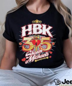 Design shawn Michaels Heartbreak Kid 35Th Anniversary T Shirt