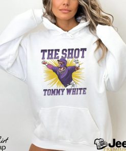 Design tommy white the shot shirt