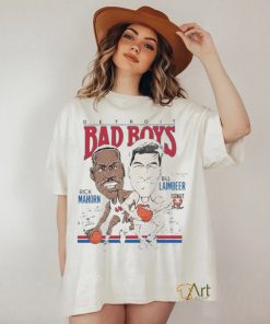 Detroit Bad Boys Mahorn Bill Laimbeer T shirt